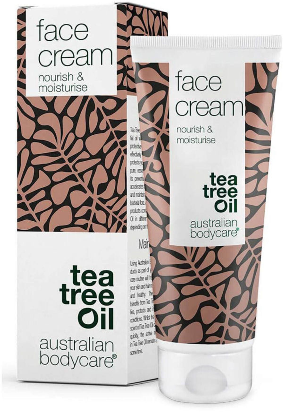 Australian bodycare tea tree oil face cream nourish & moisturise 100ml