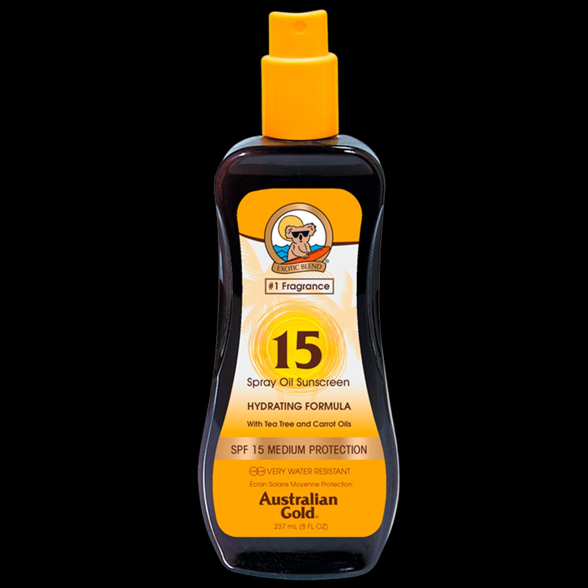 Australian Gold Carrot Oil Spray SPF 15 237 ml