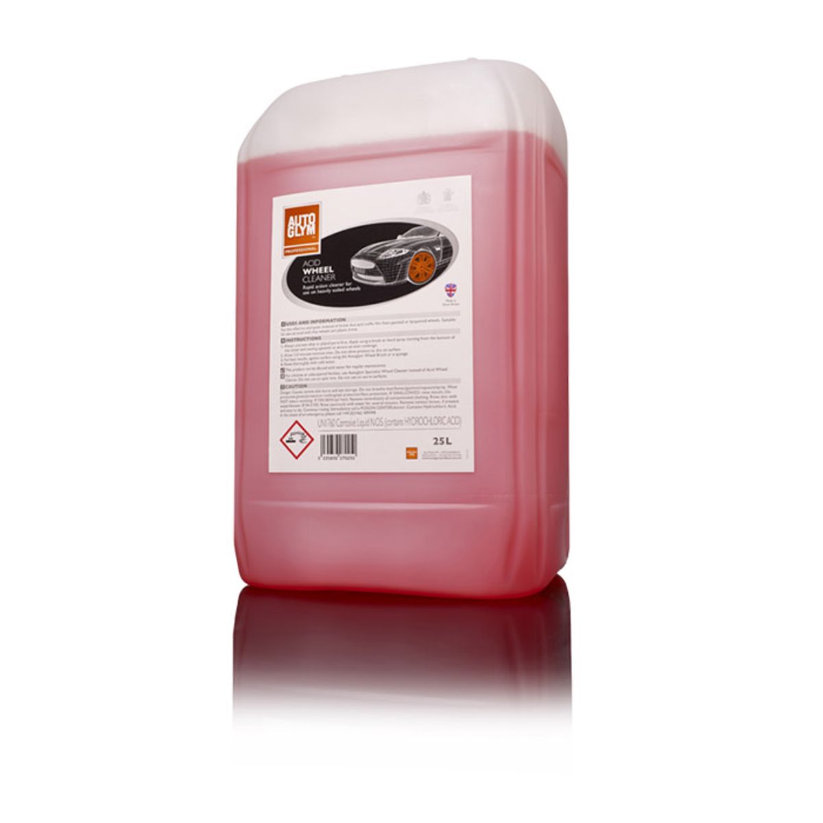 Autoglym Acid Wheel Cleaner 25L Fælgrens med syre