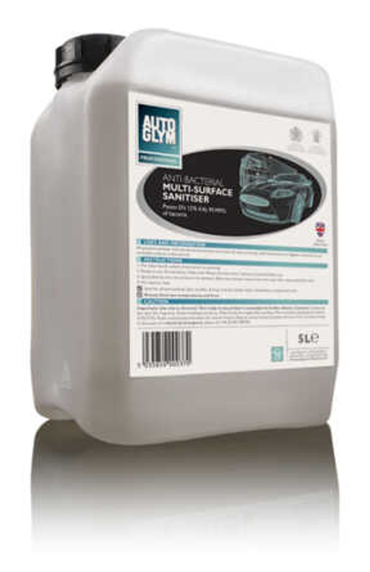 Autoglym Anti-Bakteriel rensevæske 5 ltr.