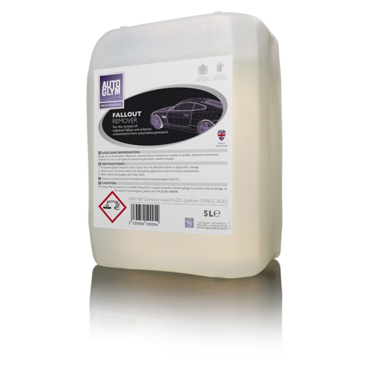 Autoglym Fallout Remover 5L Flyverustfjerner