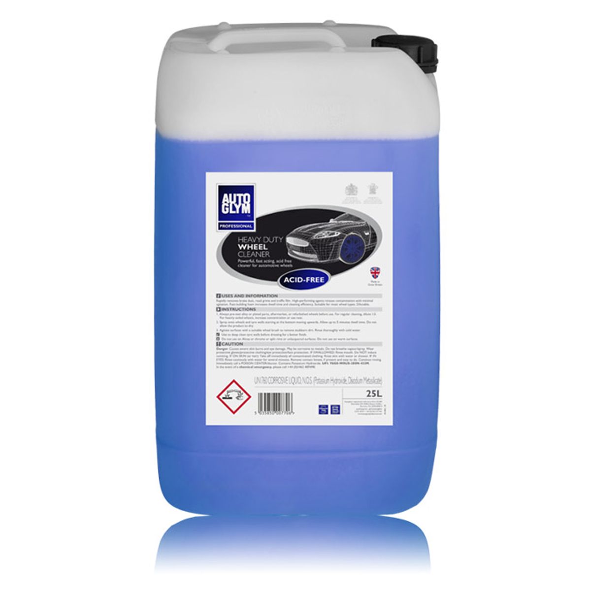 Autoglym Heavy Duty Acid Free Wheel Clean 25L Fælgrens