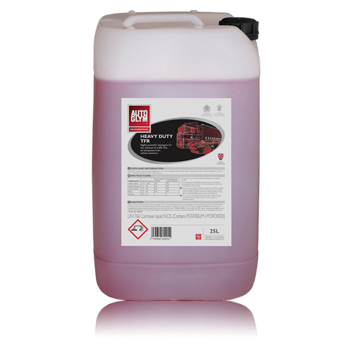 Autoglym Heavy Duty Tfr 25L Lastvognsrens