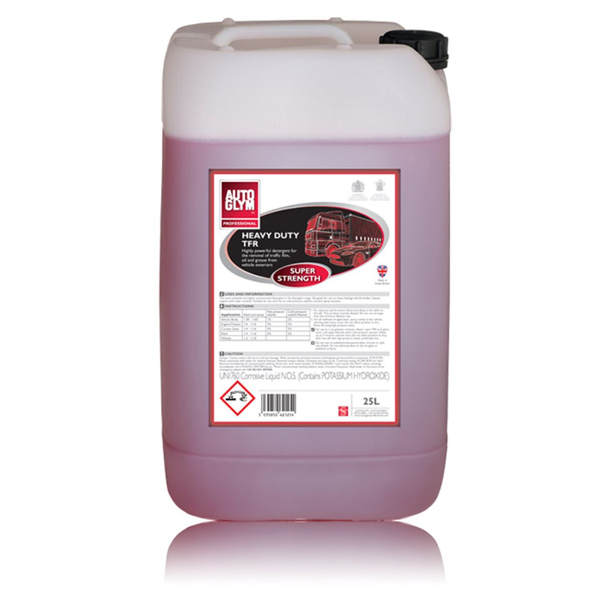 Autoglym Heavy Duty Tfr Super Strength 25L Rens