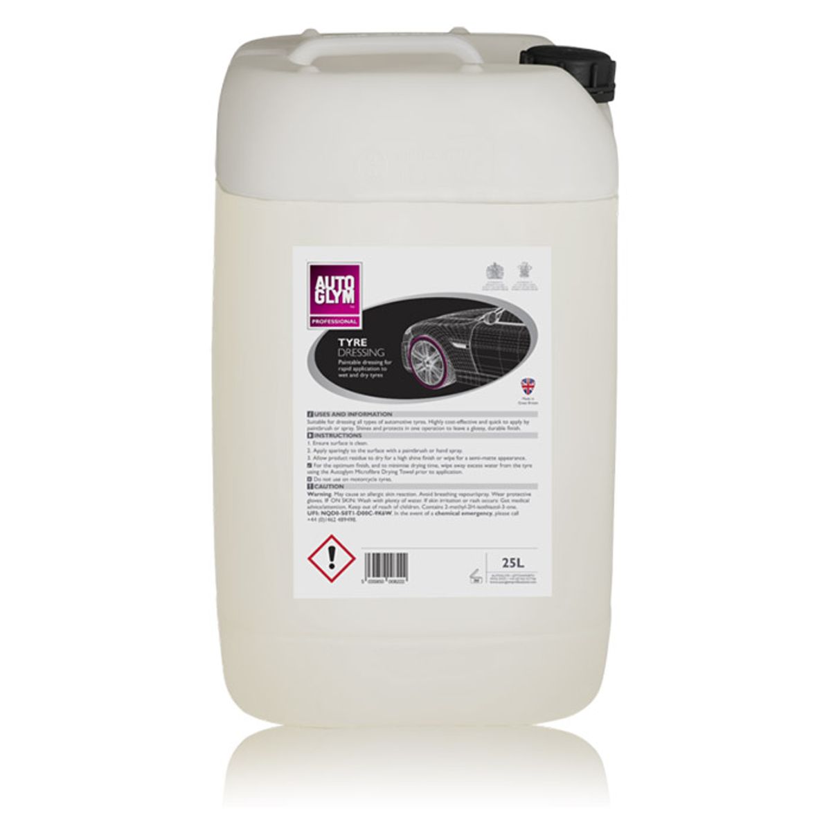 Autoglym Tyre Dressing 25L High Gloss Dækglans