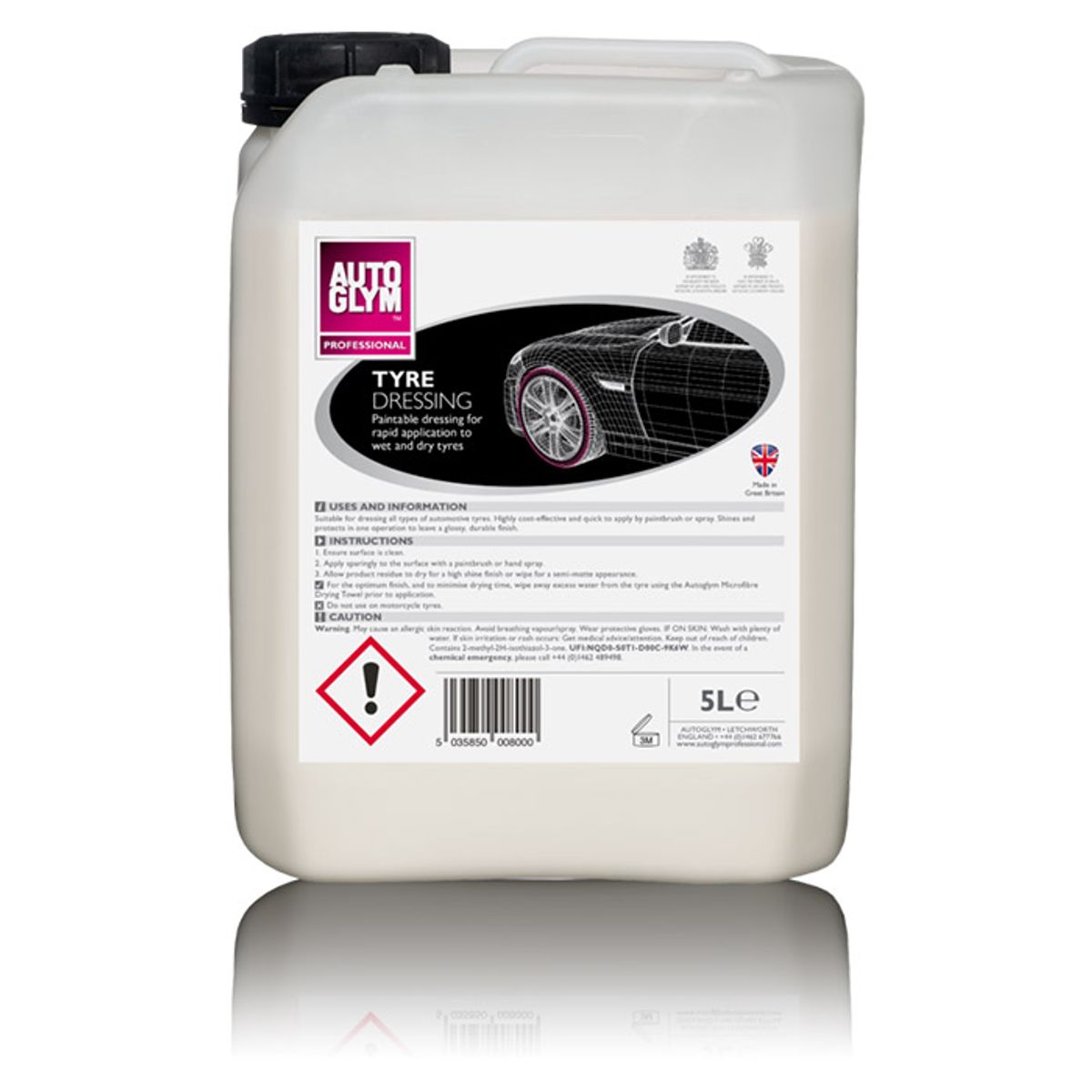 Autoglym Tyre Dressing 5L High Gloss Dækglans