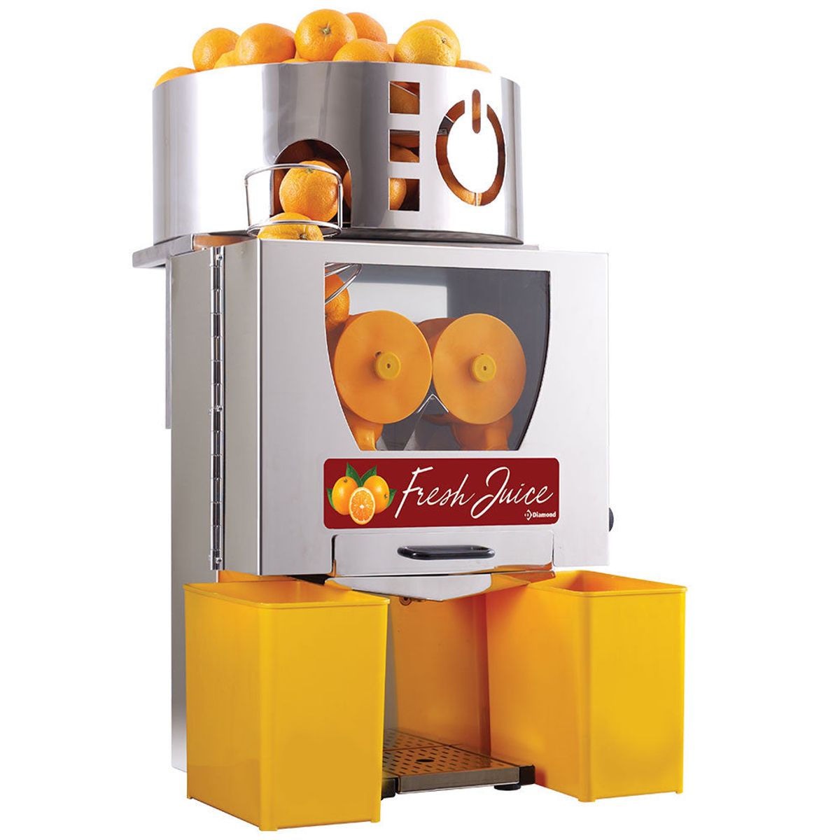 Automatisk citruspresse - automatisk fodring