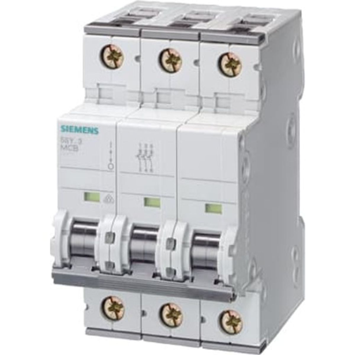 Automatsikring C 63A, 3P, 6kA, 5SY6363-7