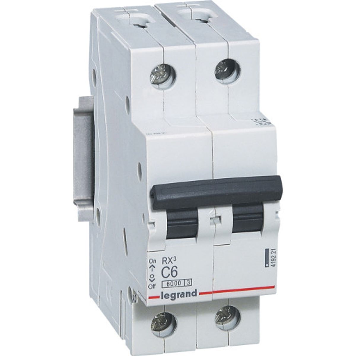 Automatsikring RX3 C 20A 2P, 2M, 6kA