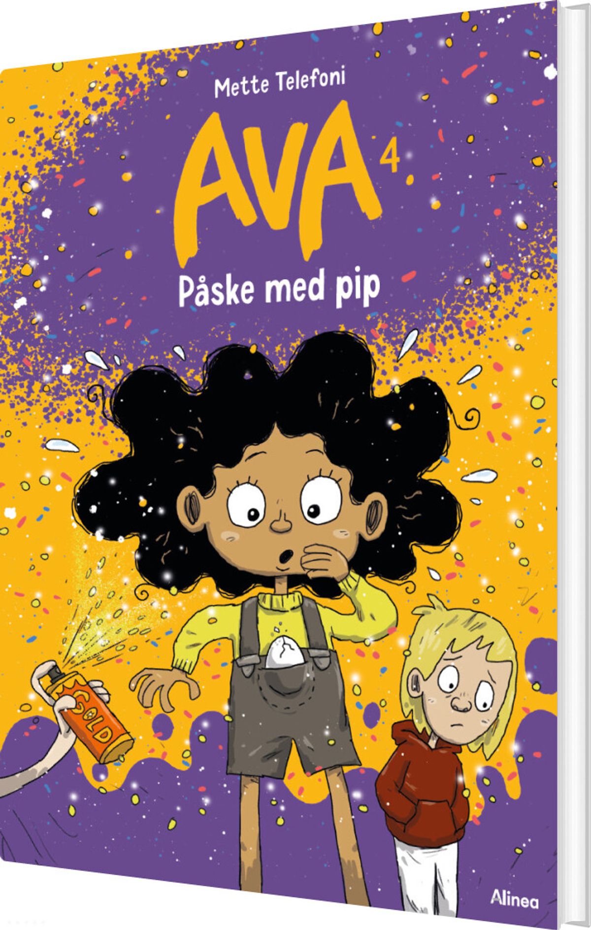 Ava 4 - Påske Med Pip, Blå Læseklub - Mette Telefoni - Bog