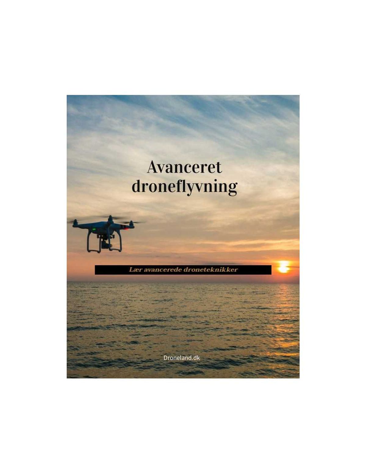 Avanceret droneflyvning - Lær avancerede droneteknikker