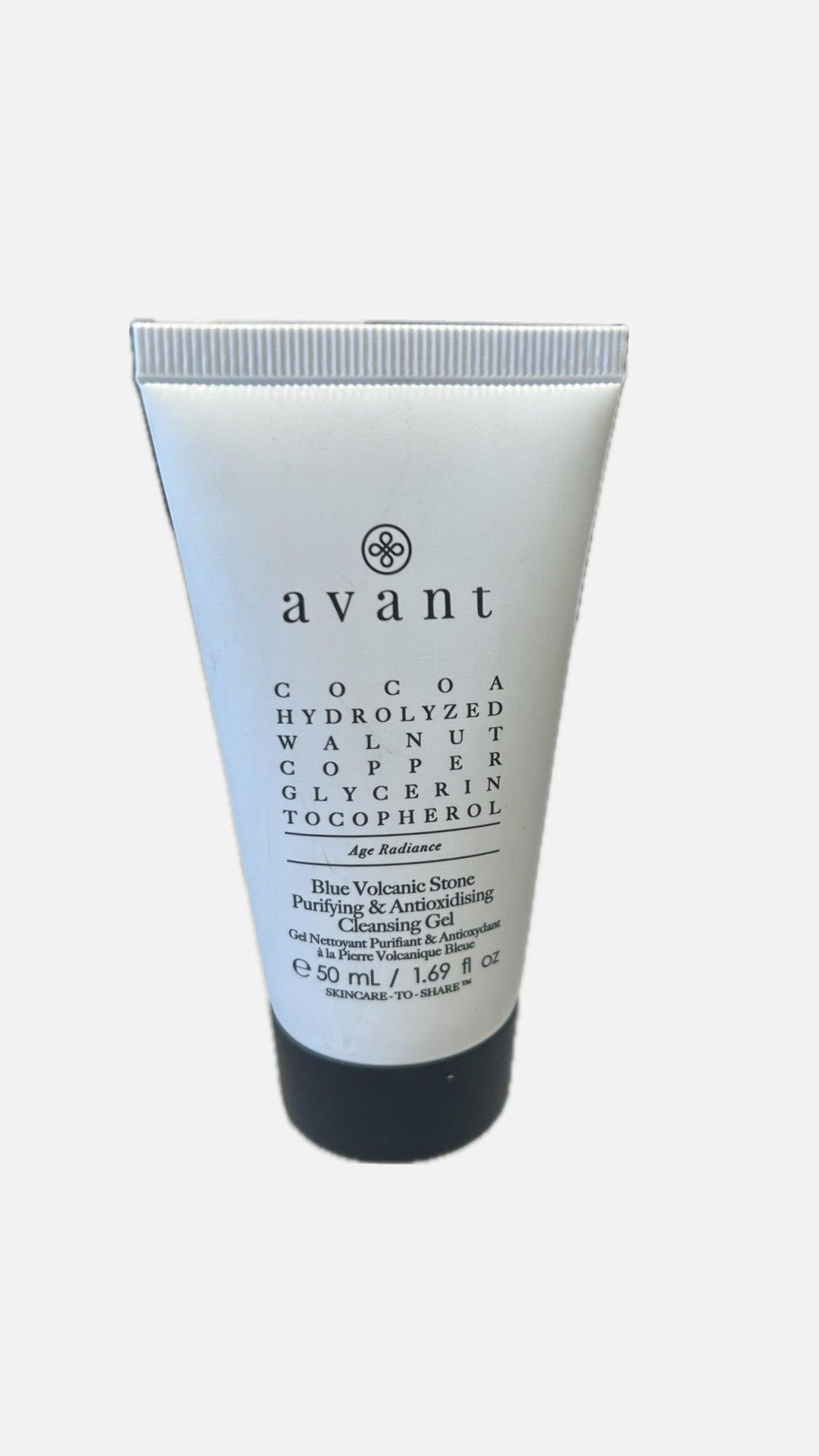 Avant - Blue volcanic stone purifying & antioxidising cleansing gel. 50 ml