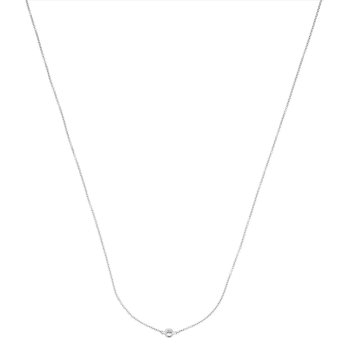 Aveny LUXURY - Halskæde, 0,10 ct. w/si 14 kt. hvidguld