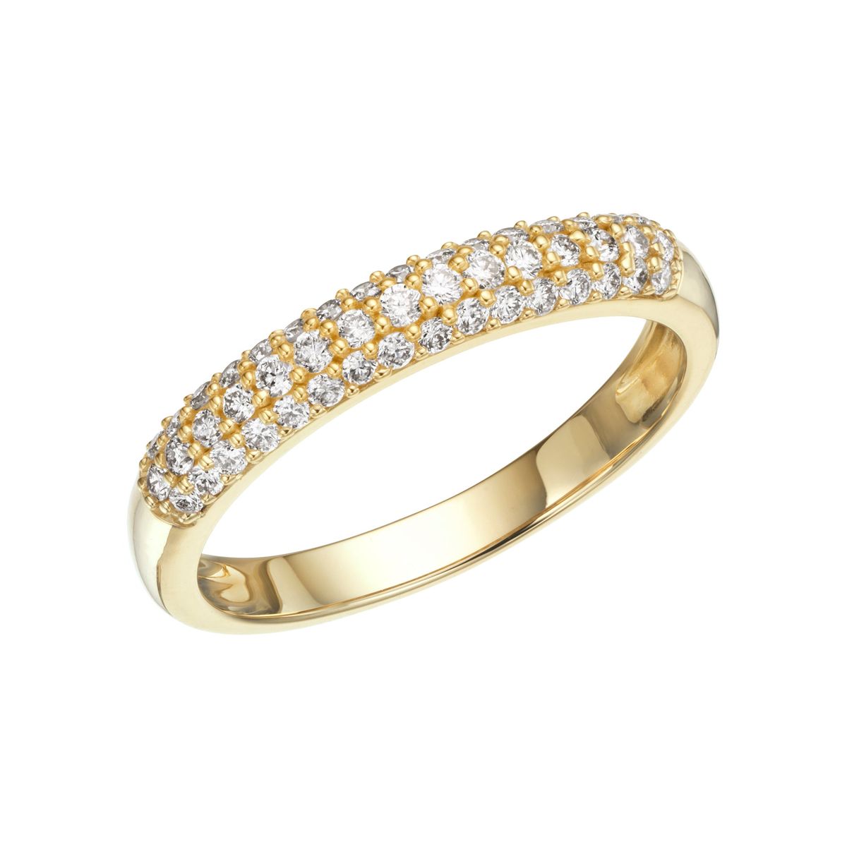 Aveny LUXURY - Páve Ring, 0,40 ct. w/si 14 kt. guld