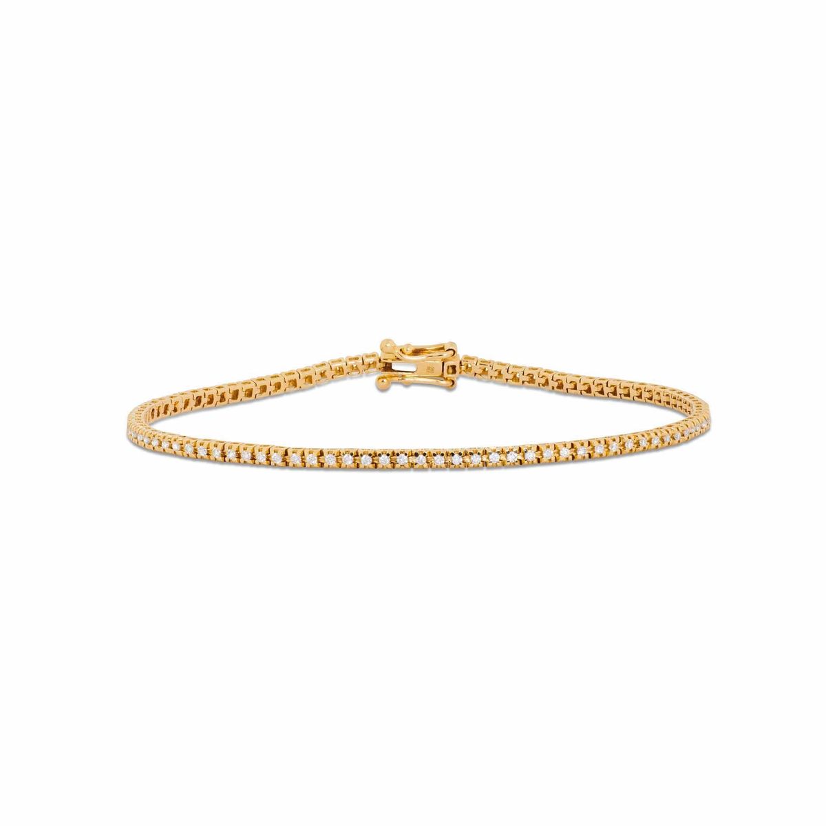 Aveny LUXURY - Tennisarmbånd, 0,66 ct. gh/si 14 kt. guld