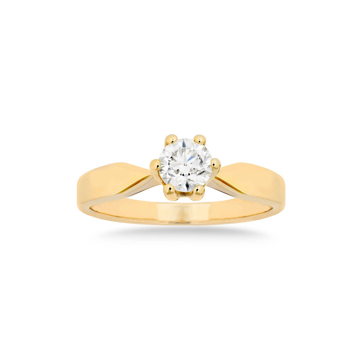 Aveny STARLIGHT - Ring, 0,40 ct. w/si 14 kt. guld