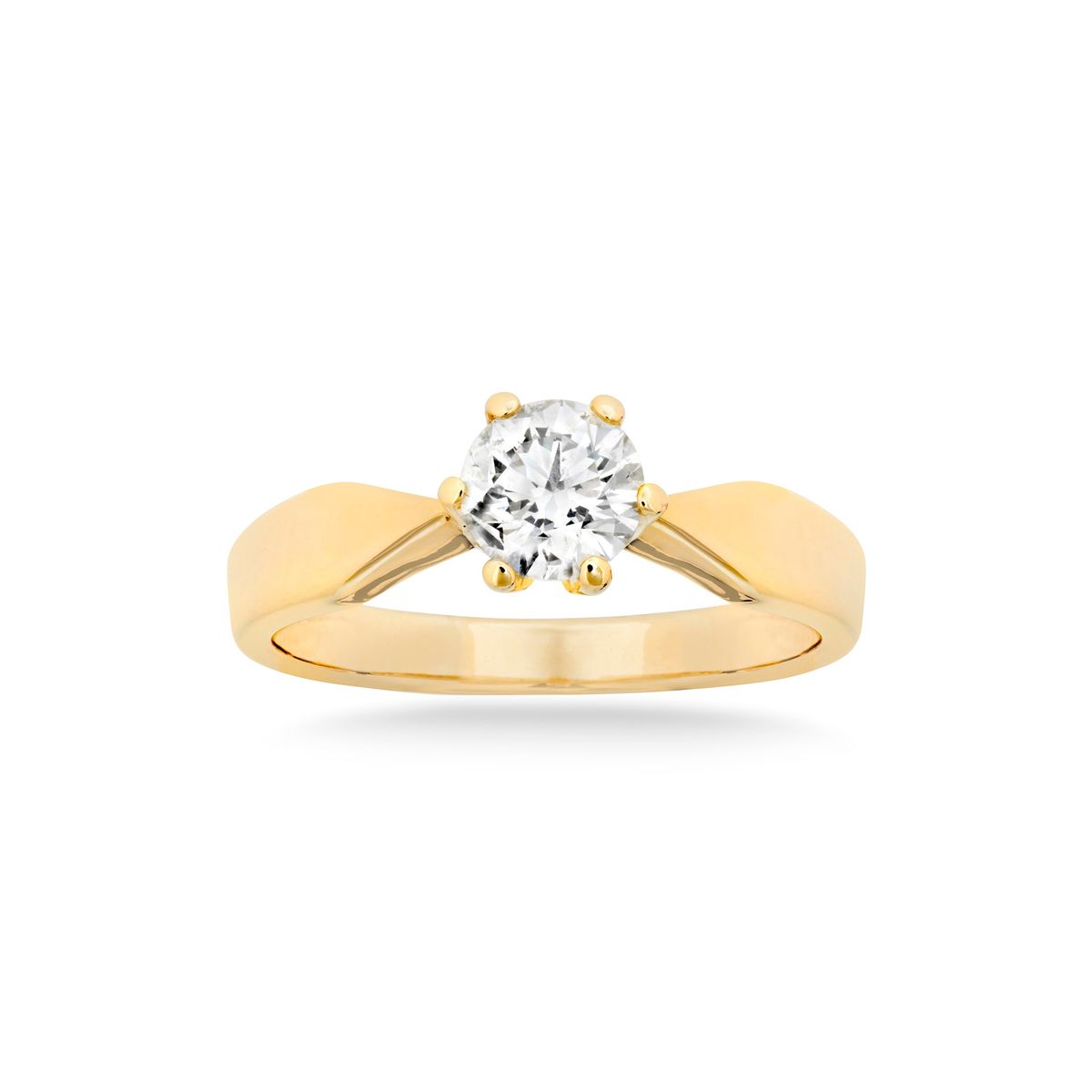 Aveny STARLIGHT - Ring, 0,80 ct. w/si 14 kt. guld