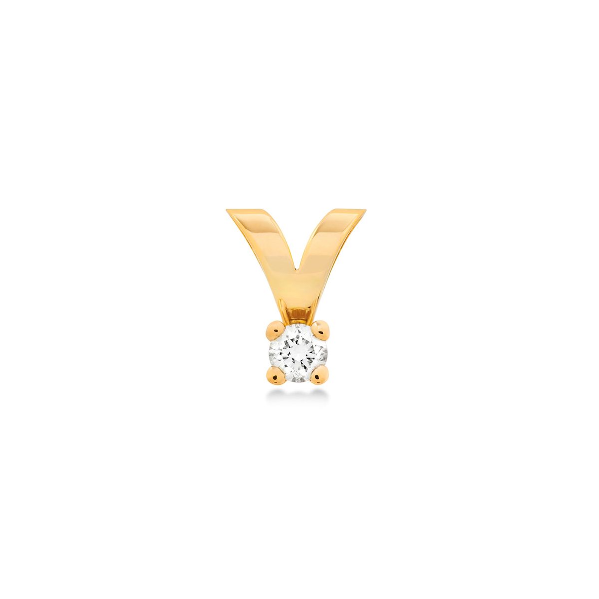 Aveny STARLIGHT - Vedhæng, 0,45 ct. w/si 14 kt. guld