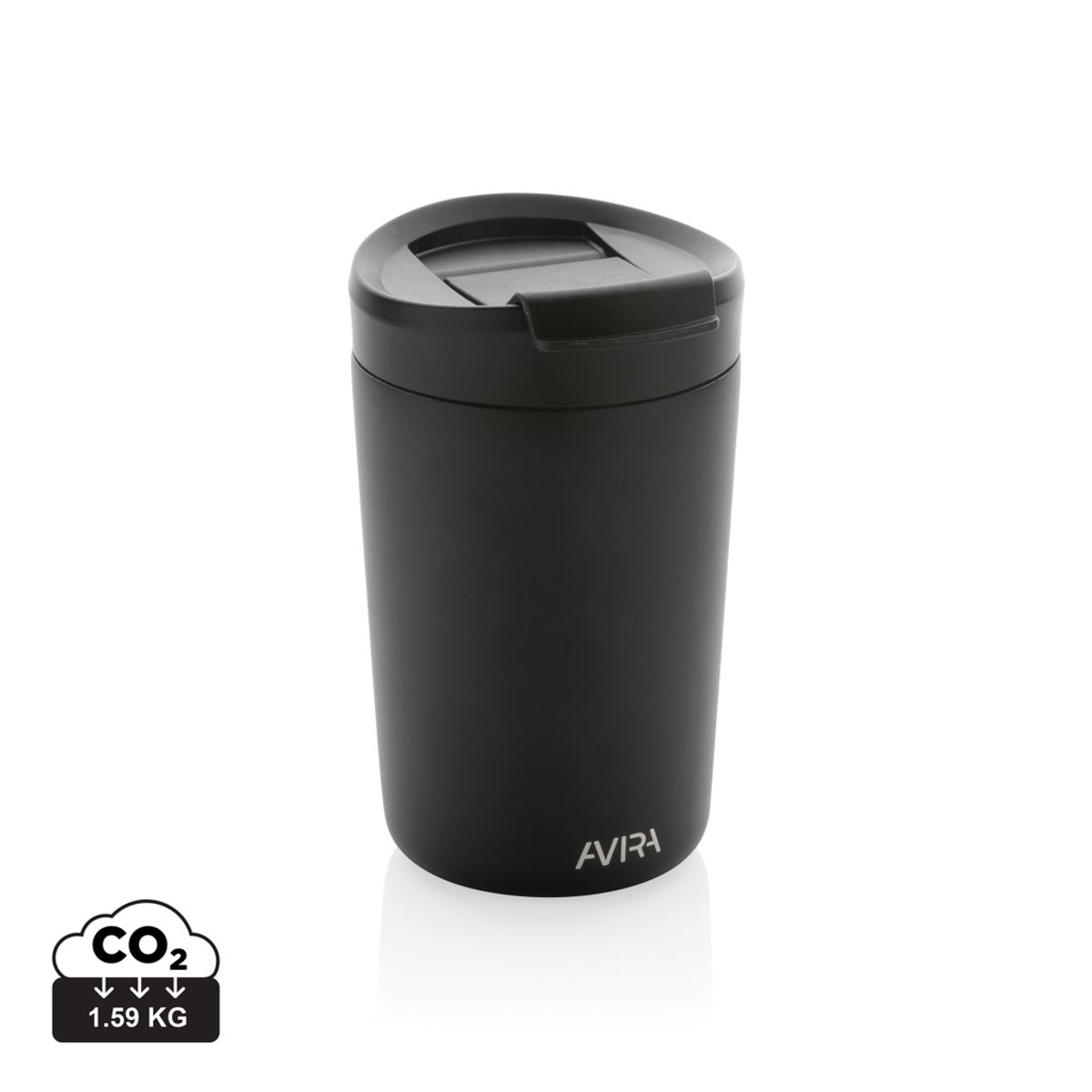 Avira Alya 300ml RCS Re-stål Tumbler, Sort