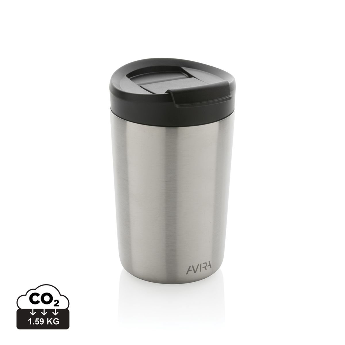 Avira Alya 300ml RCS Re-stål Tumbler, Sølv