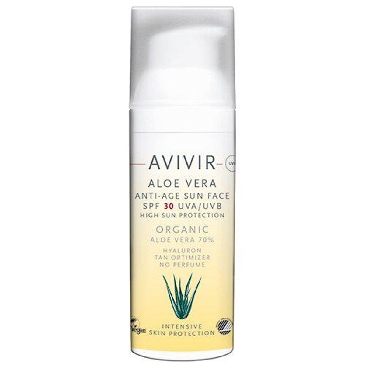 AVIVIR Aloe vera Anti-Age Sun Face SPF 30, 50ml