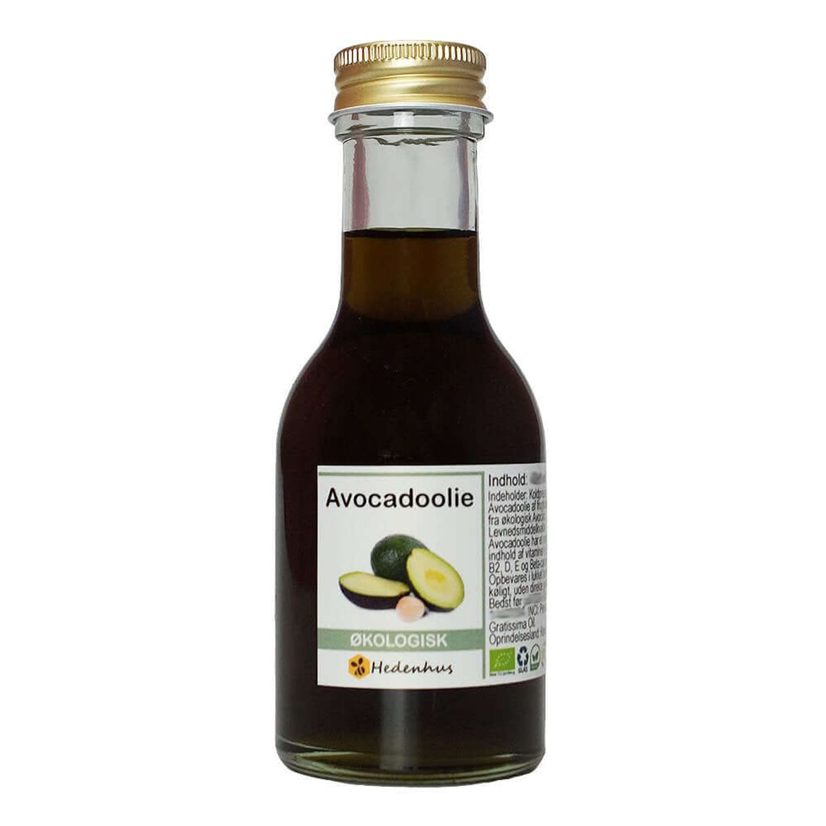 Avocadoolie - Økologisk & Uraffineret - 2,5 liter