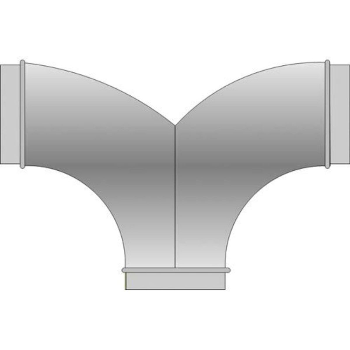 Axminster 90 ° Udsugedeler 125mm