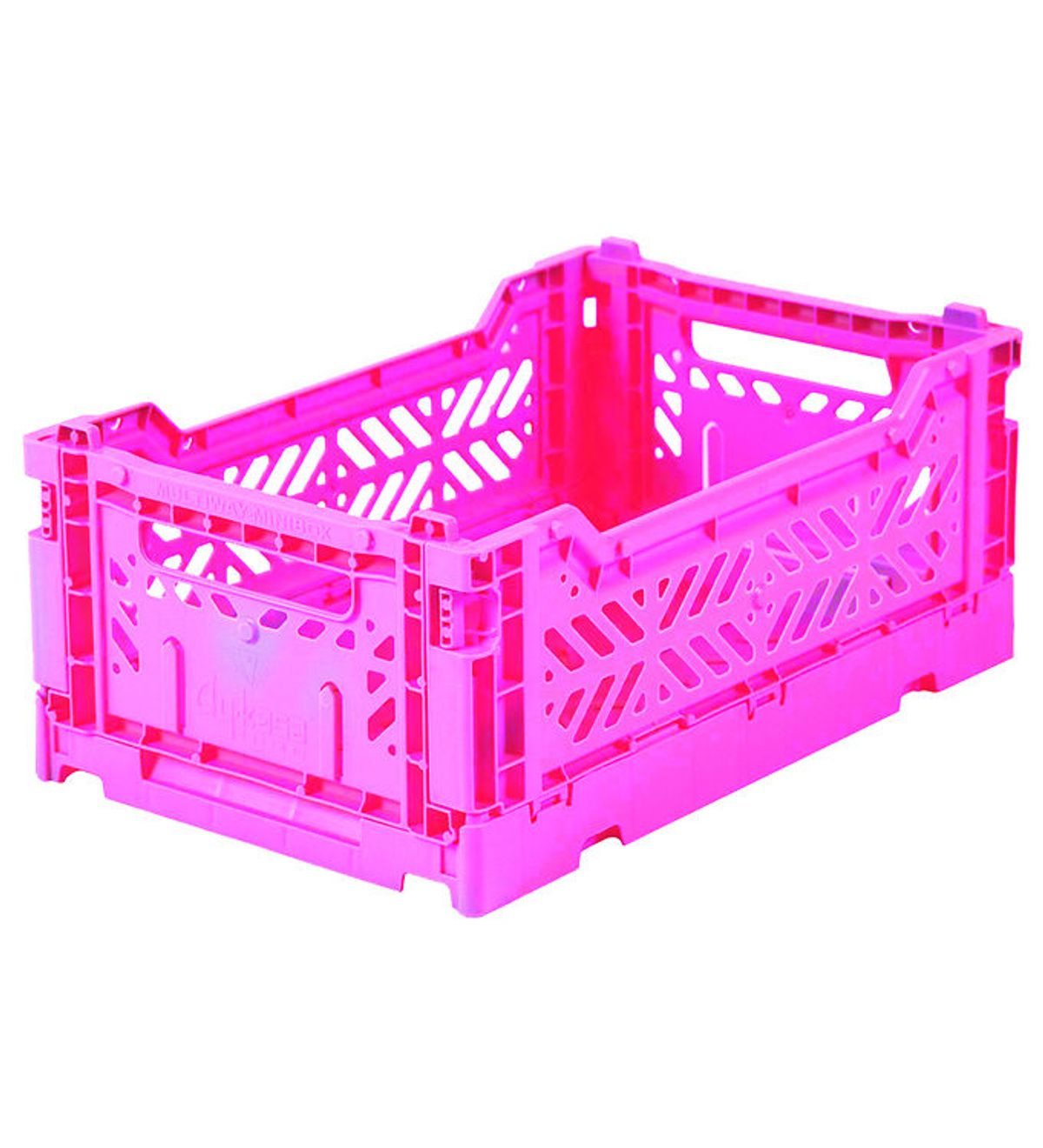 Aykasa Foldekasse - 27x17x11 cm - Mini - Neon Pink