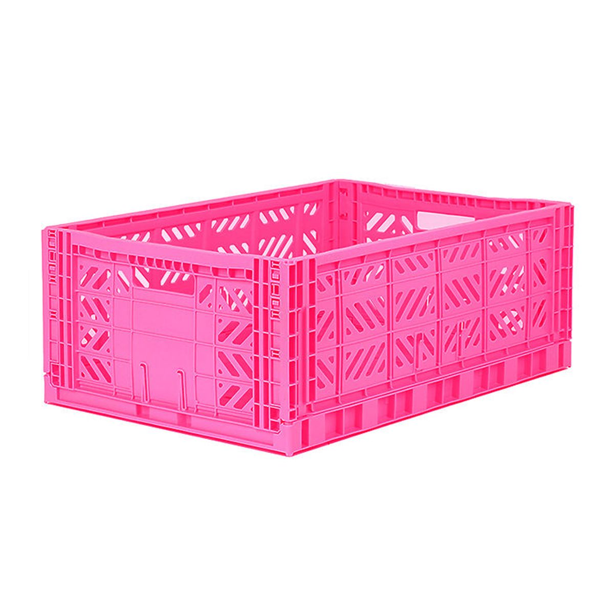 Aykasa Foldekasse - 60x40x22 cm - Maxi - Neon Pink