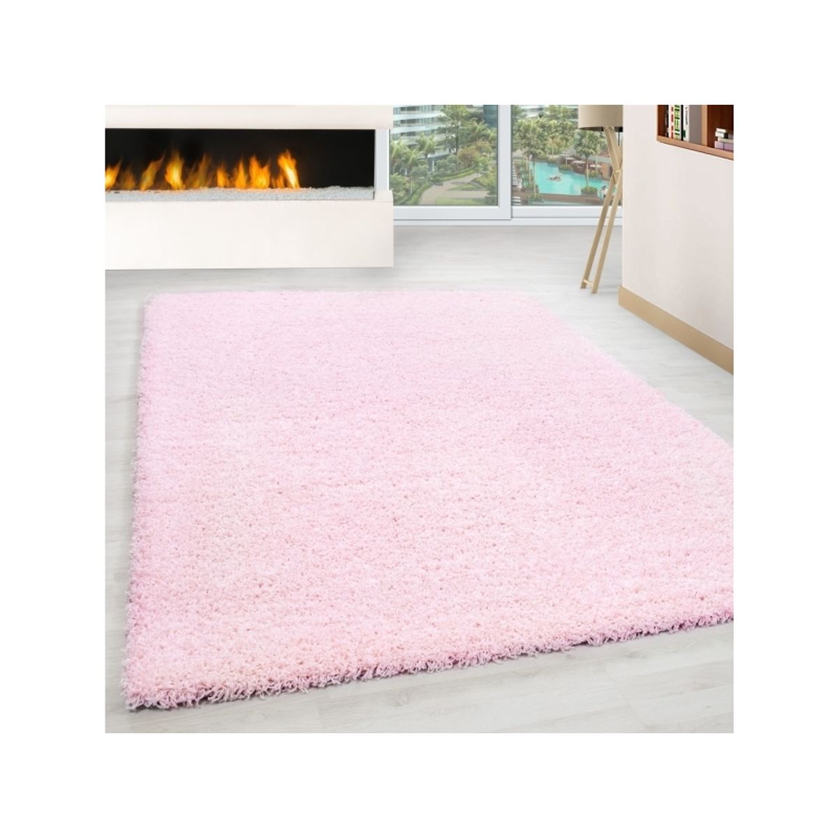 Ayyildyz Tæppe Shaggy Pink 80 Cm X 150 Cm