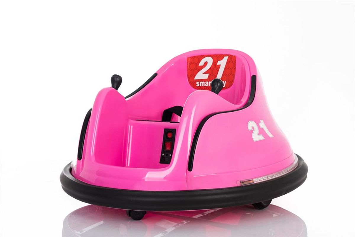 Azeno Bumper Car, pink m. fjernbetjening