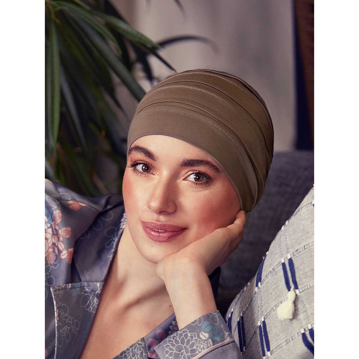 B.B. Bea Turban | Dusty Brown