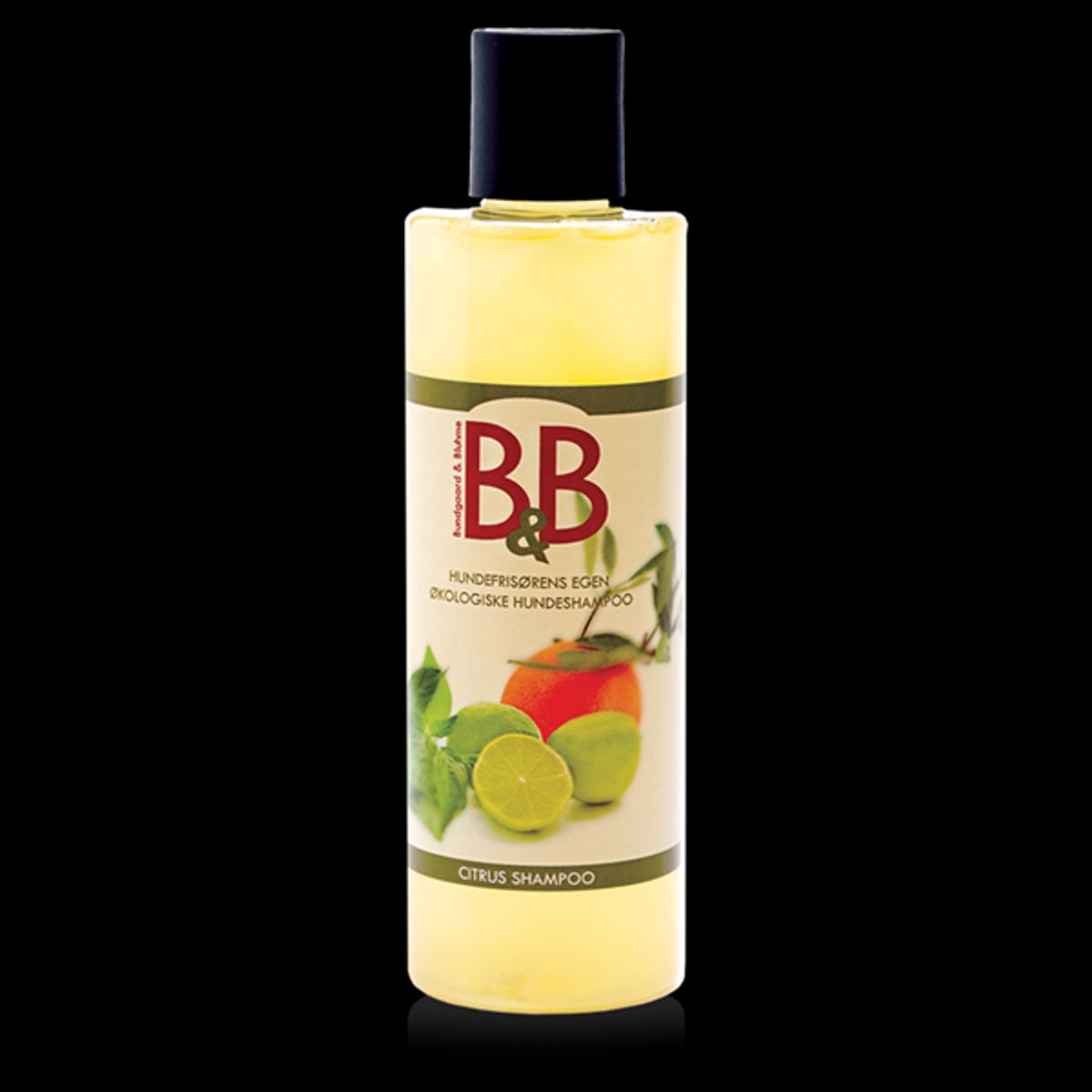 B&B Økologisk hundeshampoo, Citrus-1000 ml