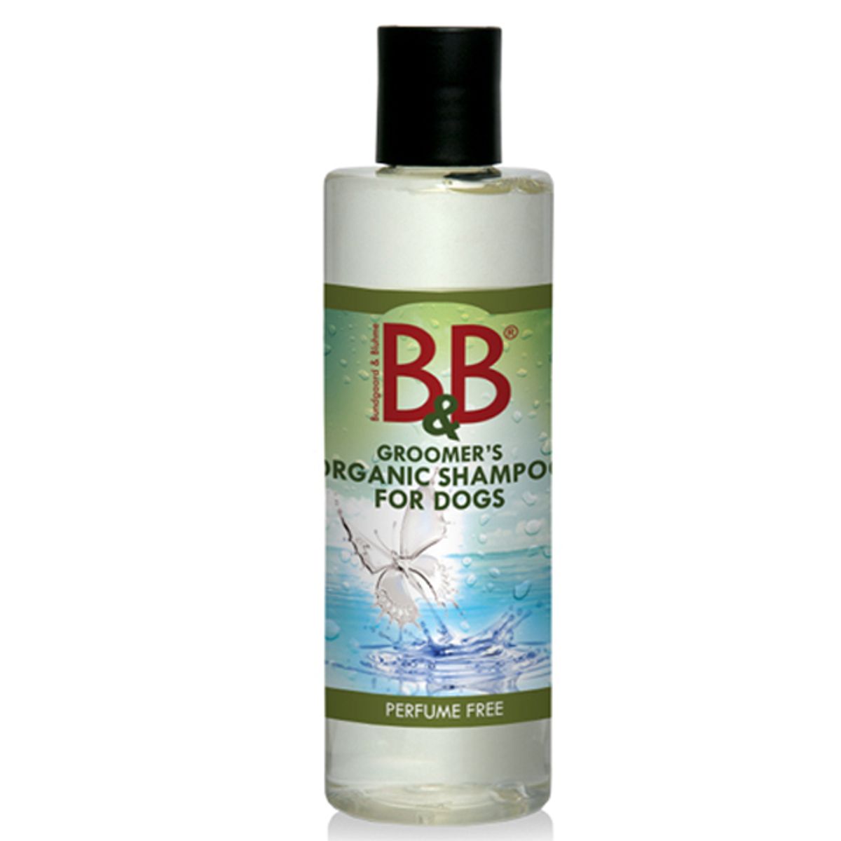 B&B Økologisk Hundeshampoo, Parfumefri-100 ml