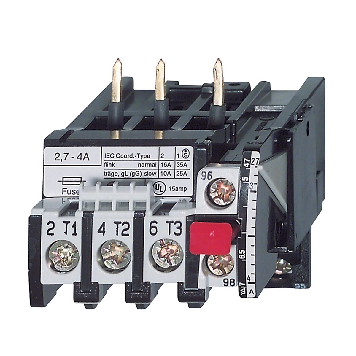 B&J Termorelæ 1,2-1,8A, U12-16E-1.8A-K3