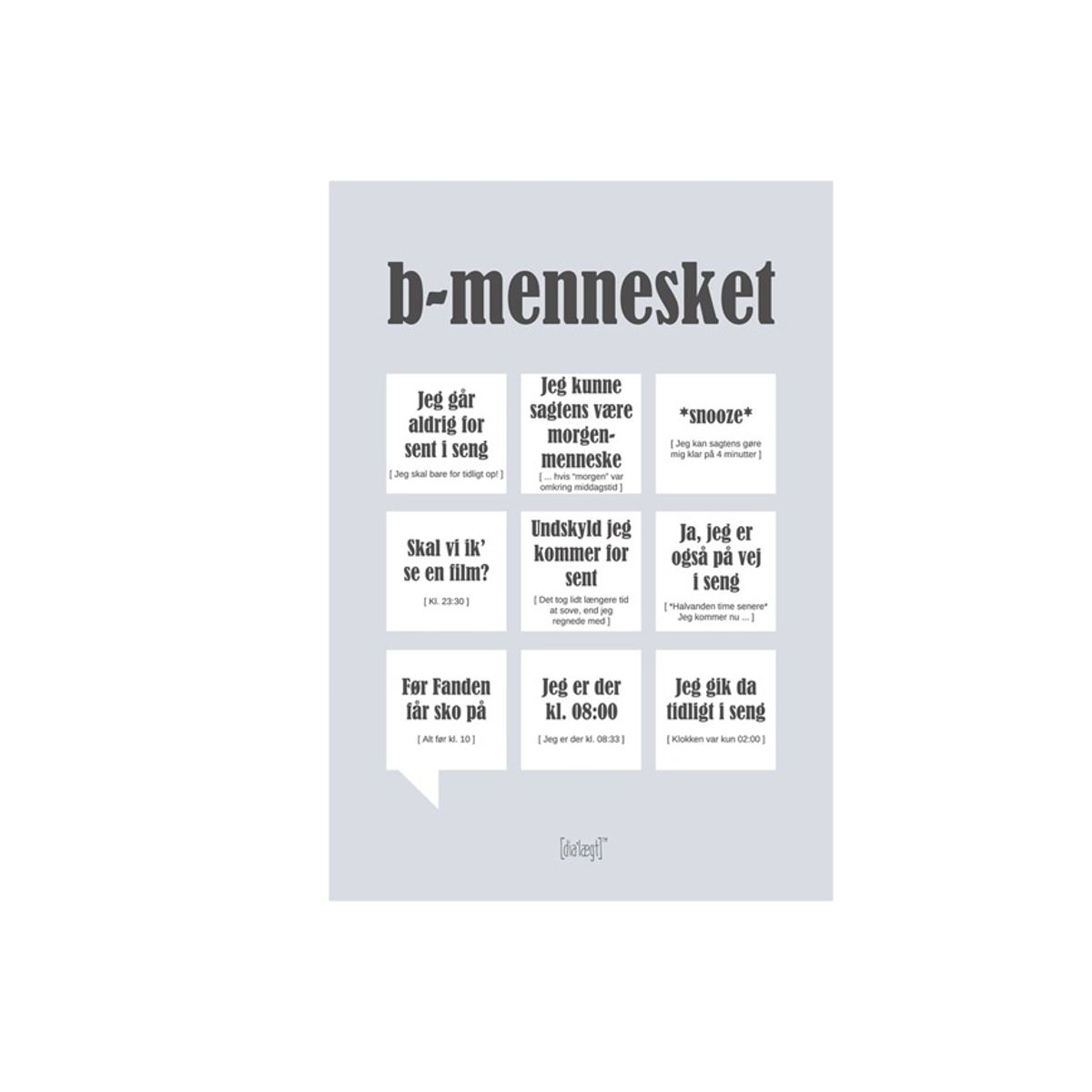 B-MENNESKET