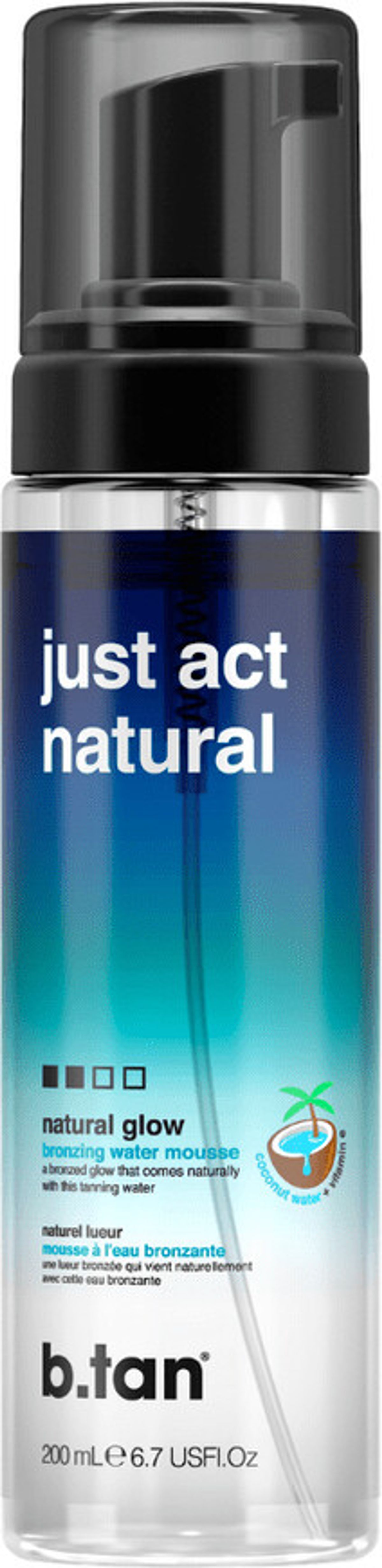 B.tan - Just Act Natural Self Tan Mousse - 200 Ml