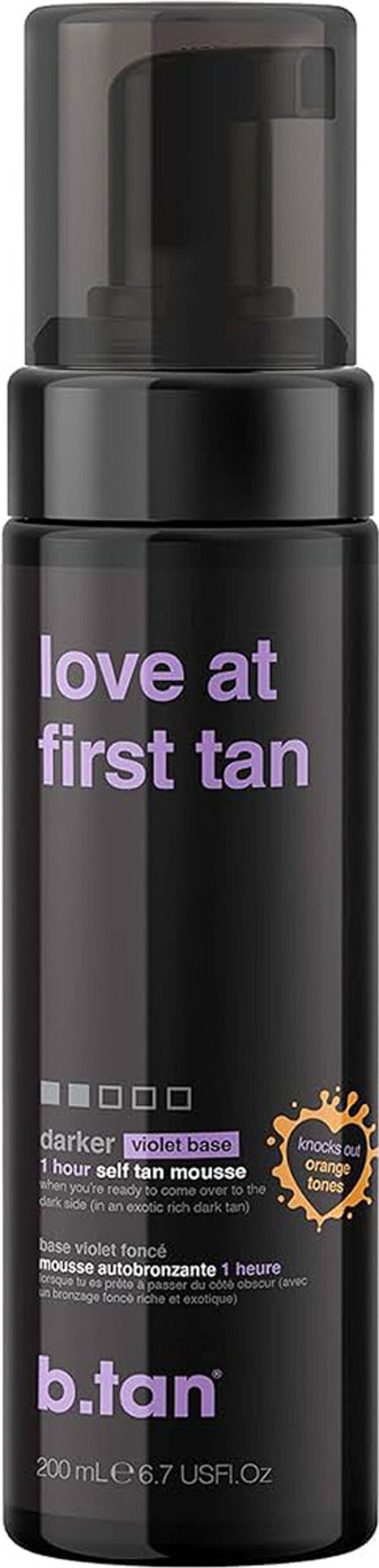 B.tan love at first tan darker violet base 200ml