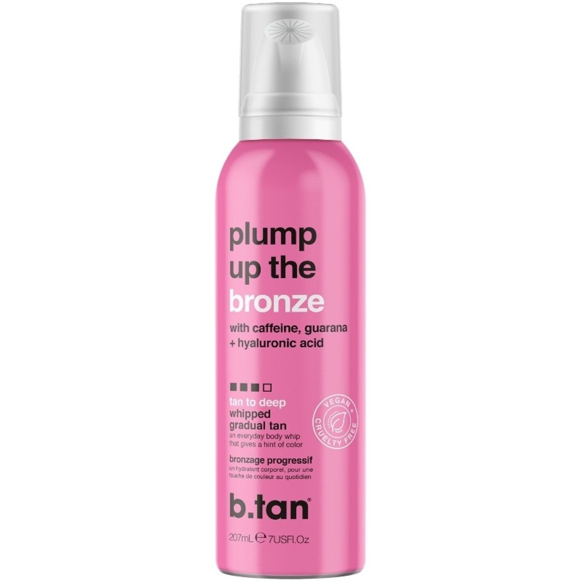 b.tan Plump Up The Bronzeâ¦Tan To Deep Glow Whip 207 ml