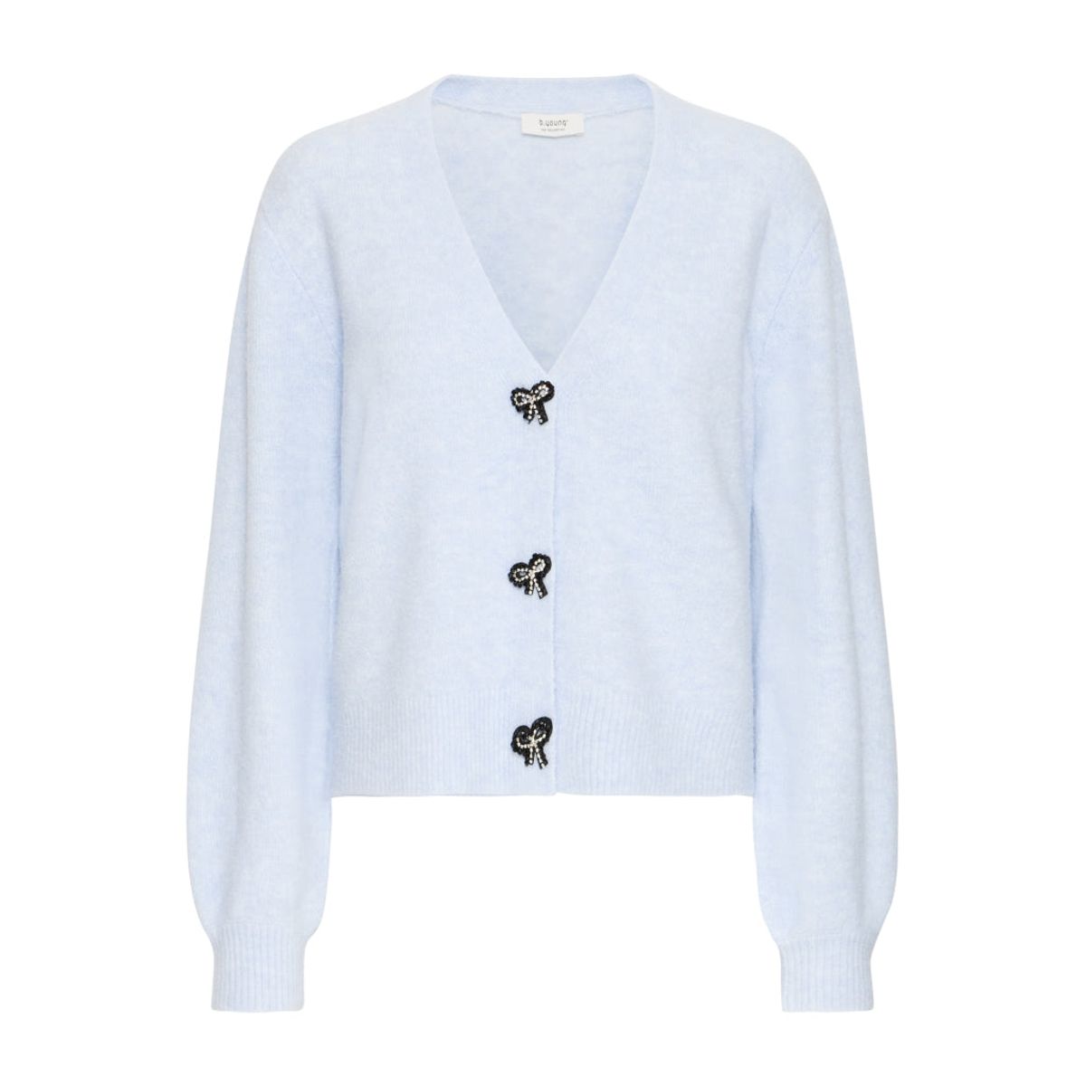 B.YOUNG dame cardigan BXOMEA - Cashmere Blue MELANGE