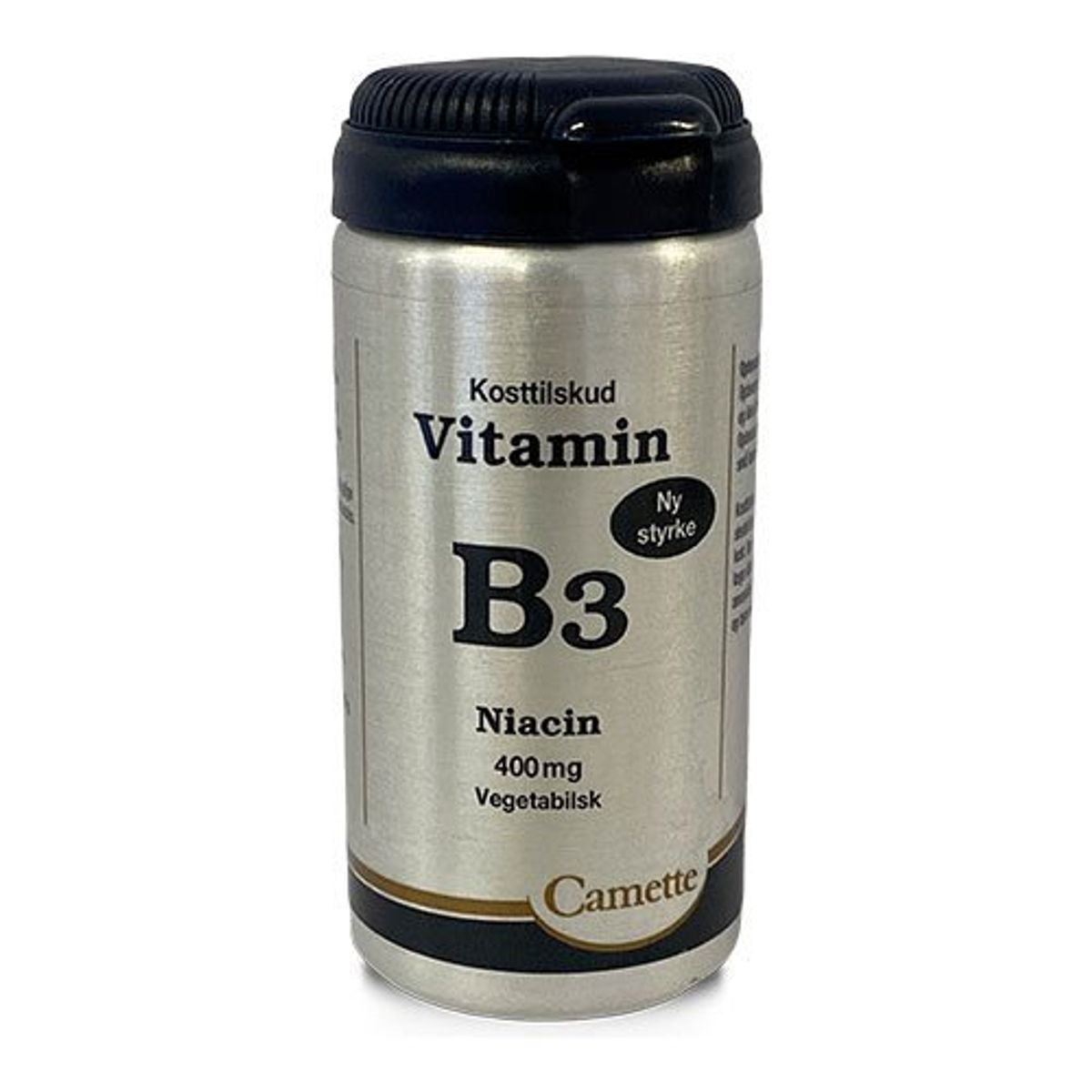 B3 vitamin niacin 400 mg. - 90 tabletter