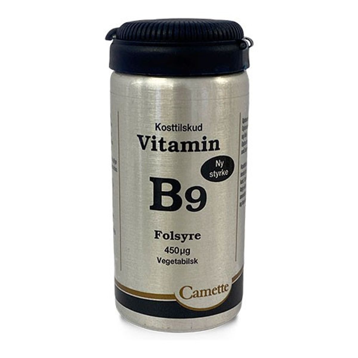 B9 vitamin folsyre 450mcg - 90 tabletter - Camette