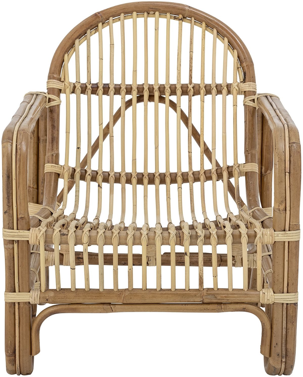 Baal, Loungestol, natur, H75x77x61 cm, rattan