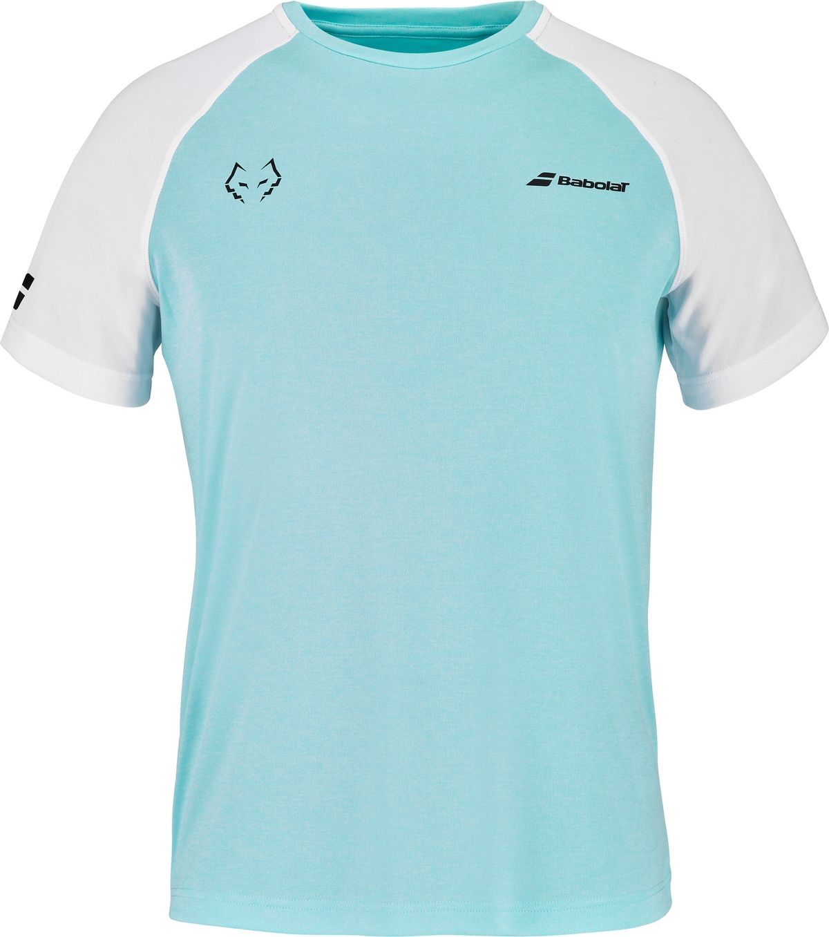 Babolat Crew Neck Tee Juan Lebron (Angel Blue/White) - L