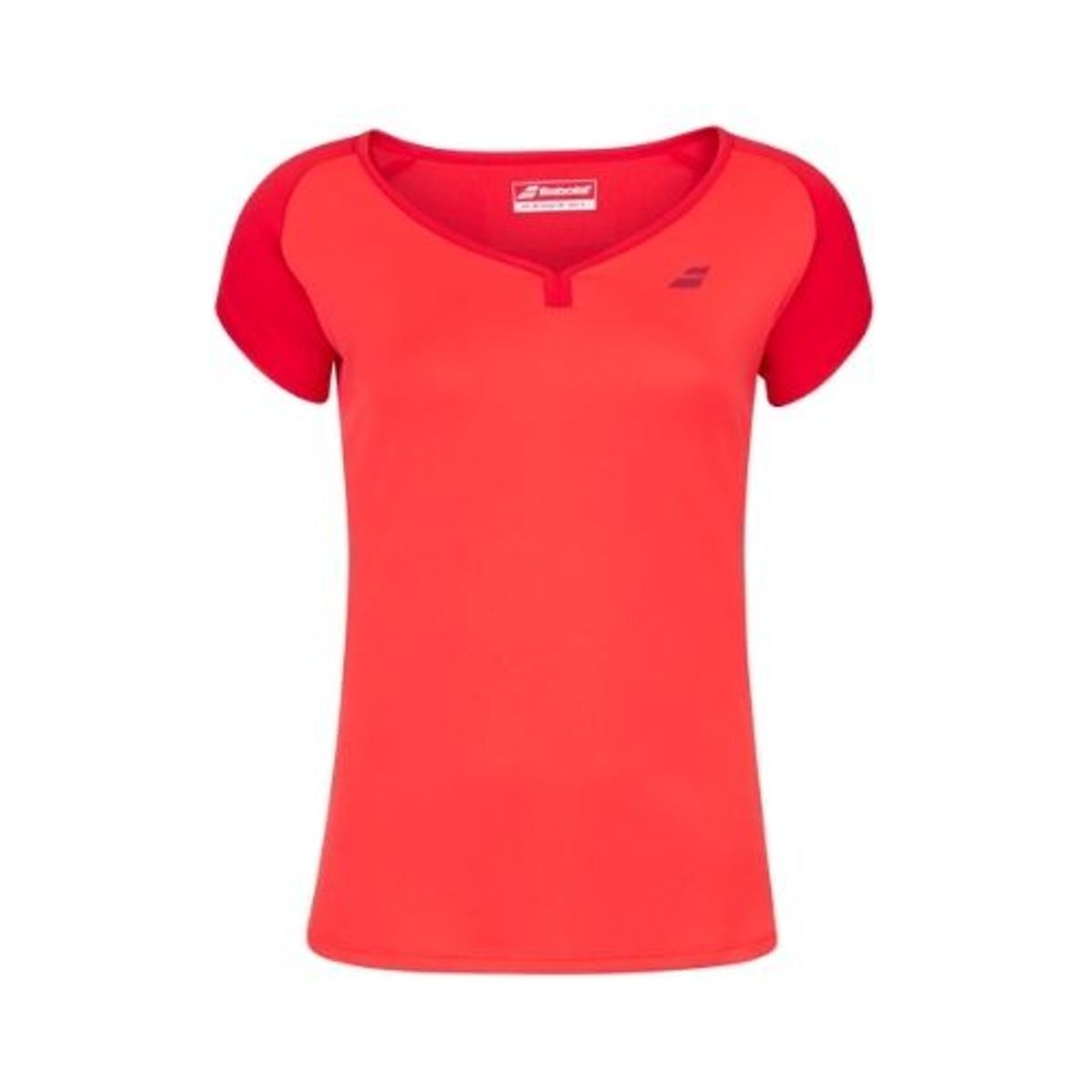 Babolat Play Cap Dame T-shirt Tomato Red