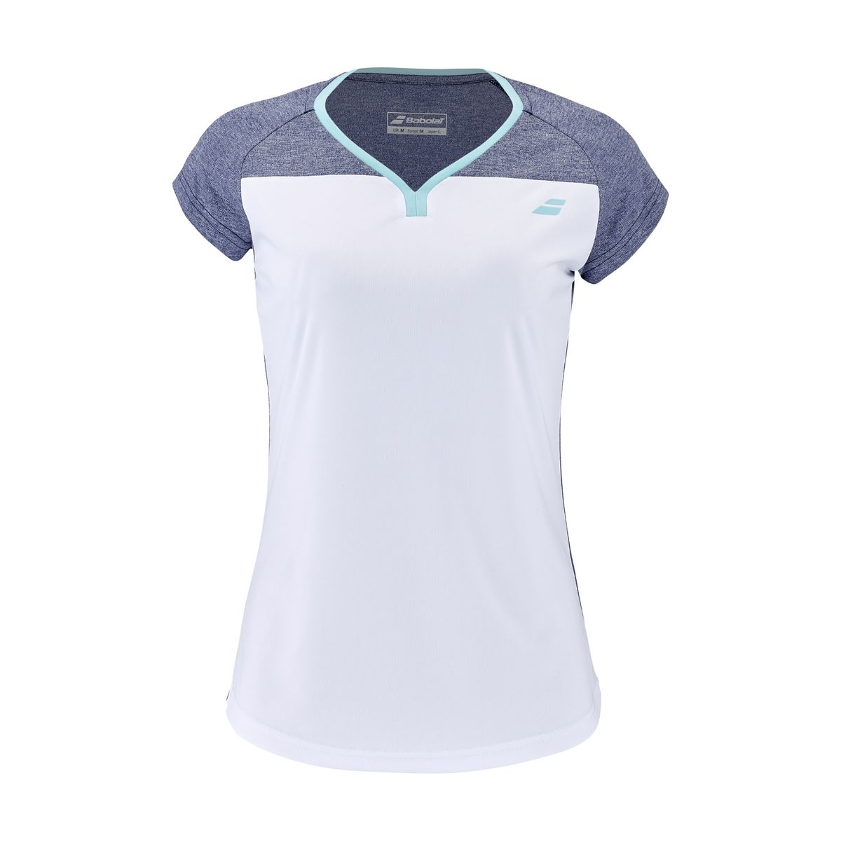 Babolat Play Cap Sleeve Top Women White/Blue