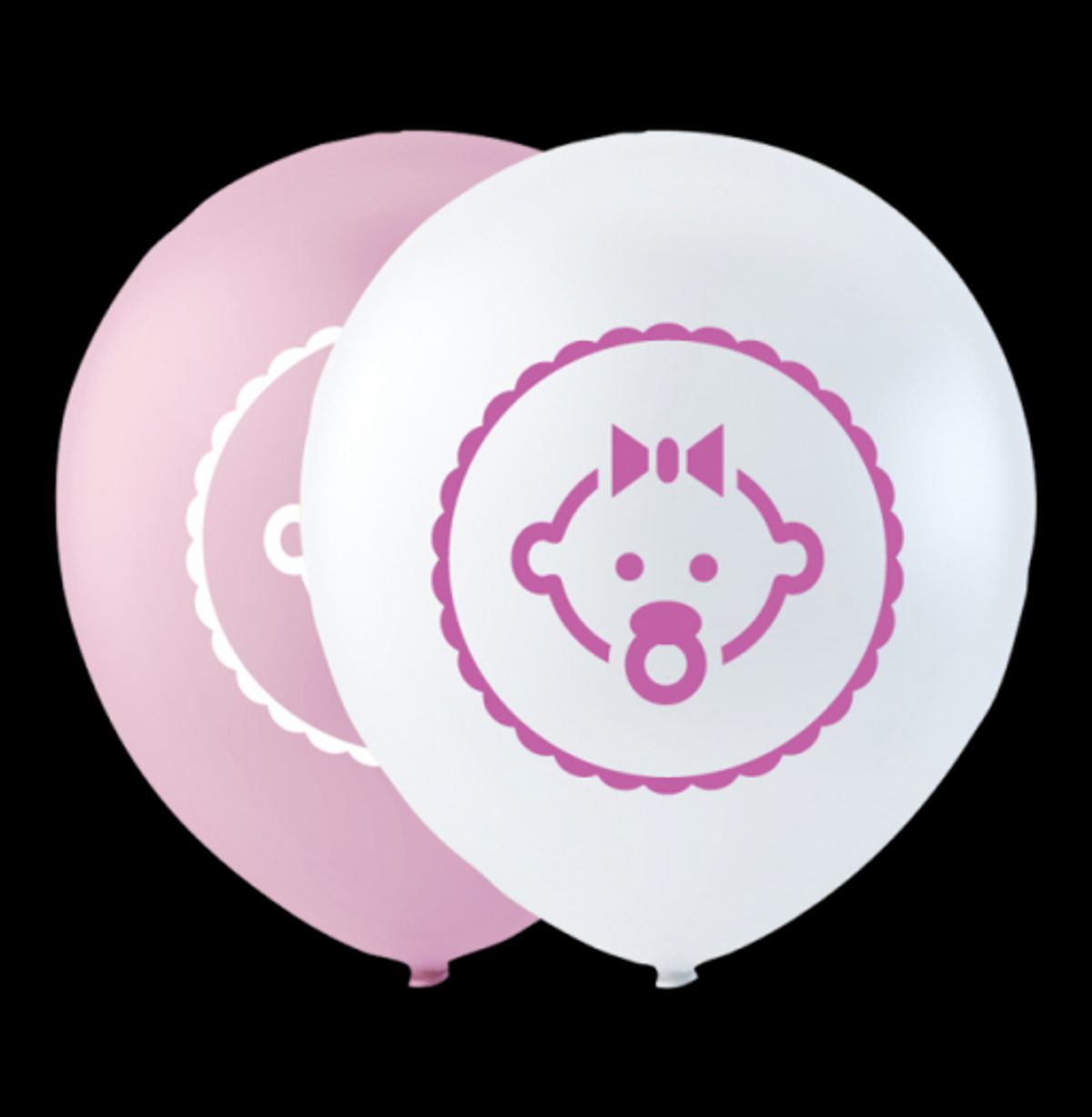 Baby Ballon - Pink 10" - Babyshower