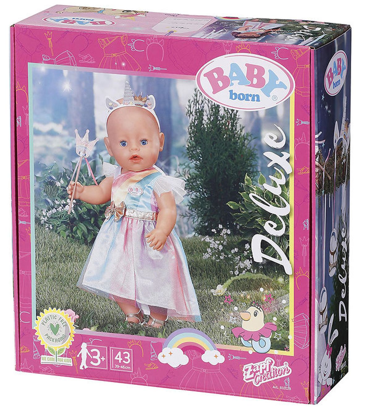 Baby Born Dukketøj - Deluxe - Fantasyprinsesse