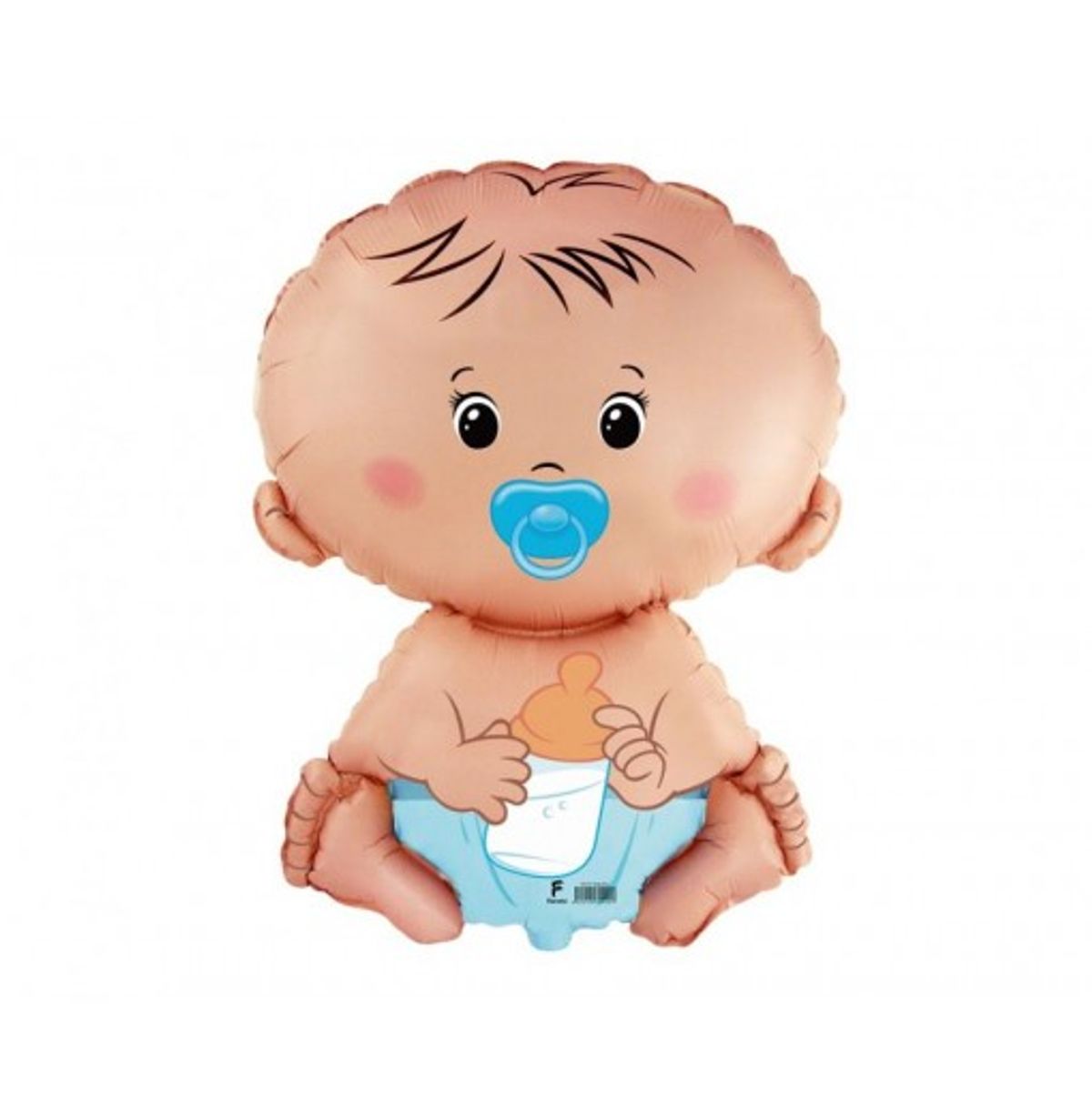 Baby dreng folieballon, 24" / 60 cm - Folieballoner