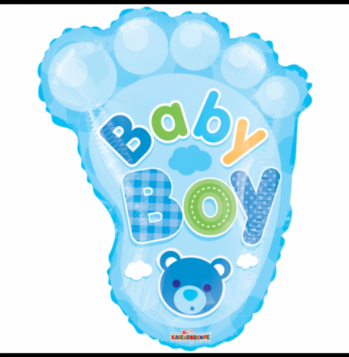 Baby Fod Dreng 18" - Blå - Babyshower